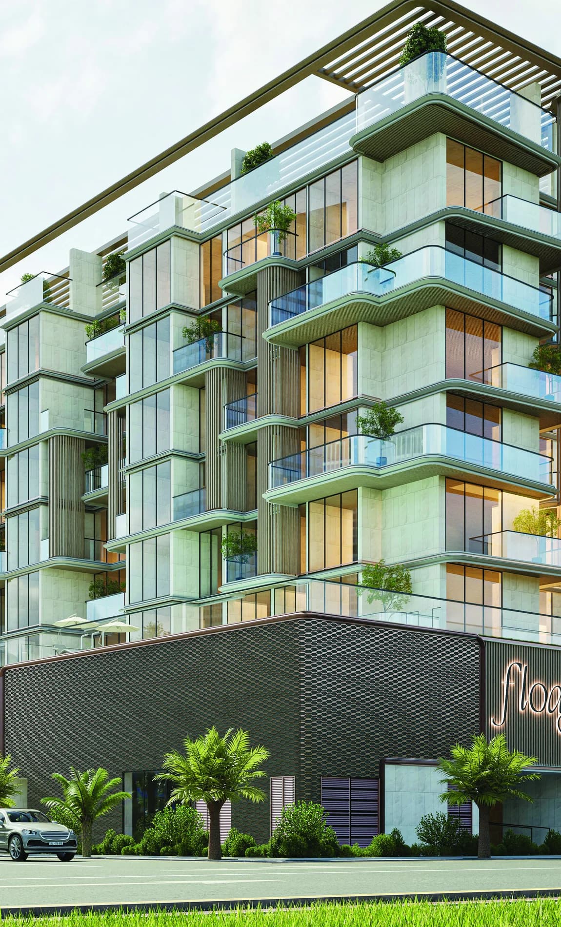 Floarea Breeze residential facade