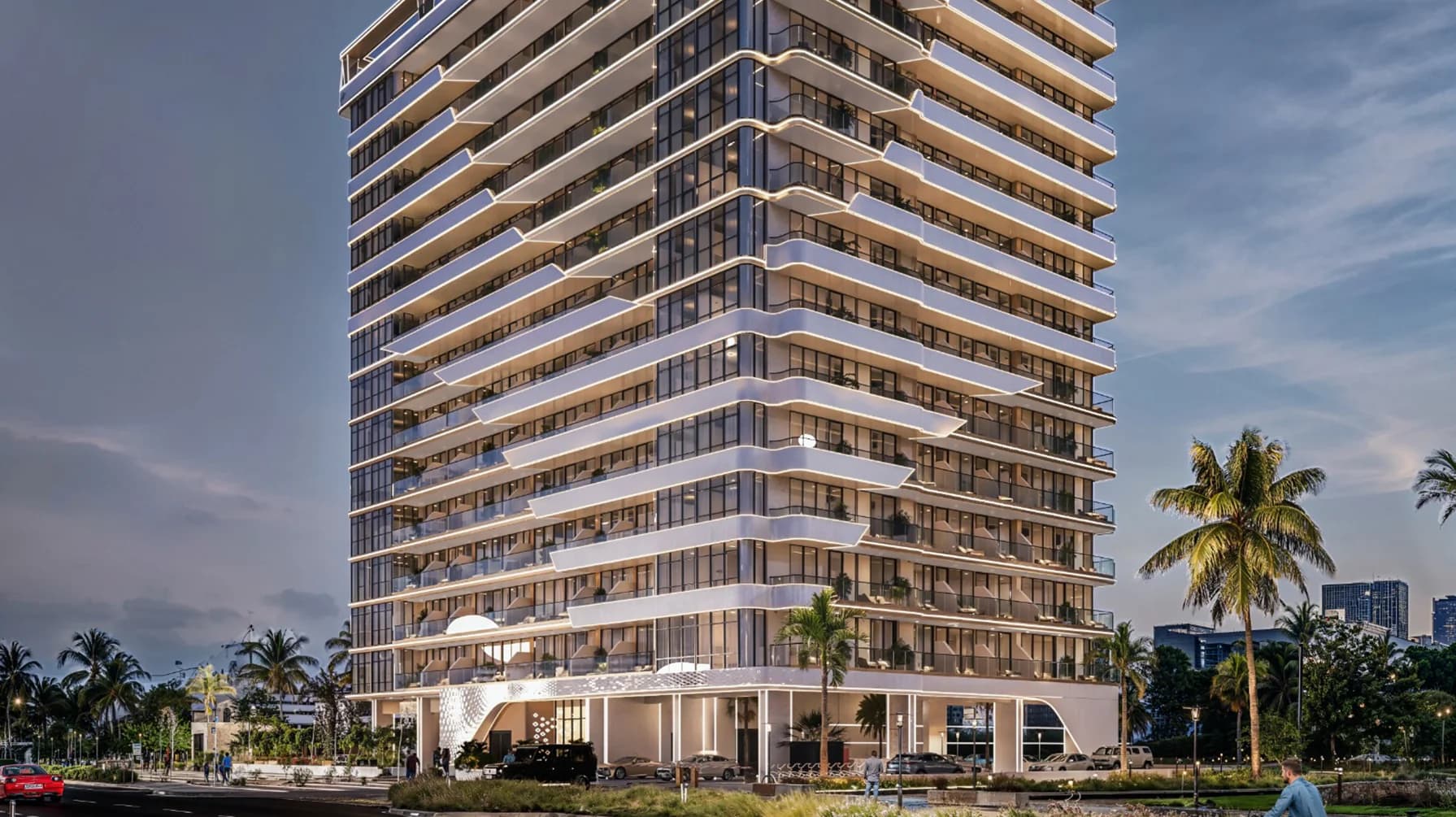 Floarea Oasis residential building exterior